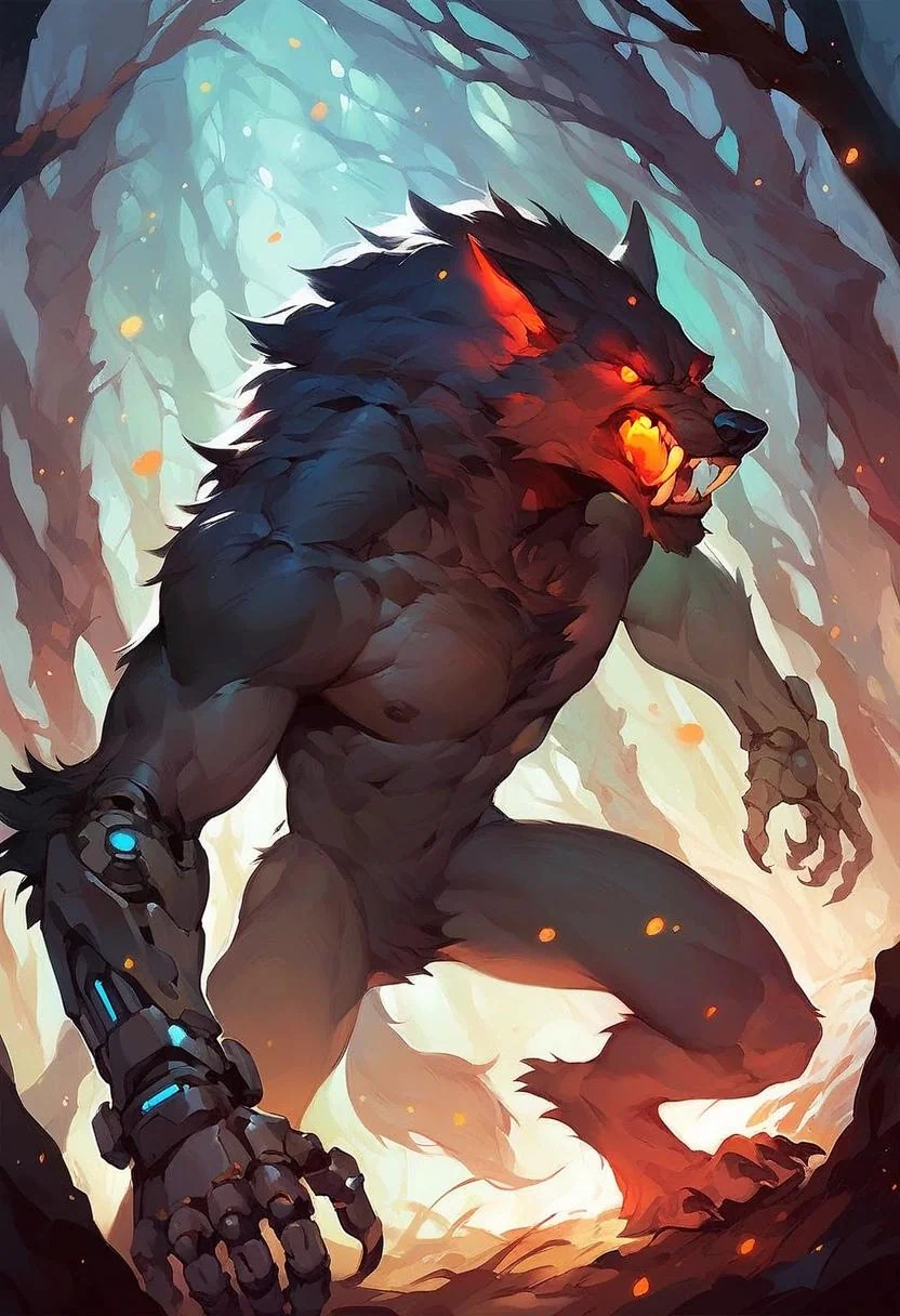 Cybernetic werewolf picture 1 of 1