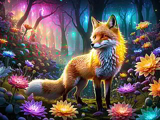 snazzy fox!'