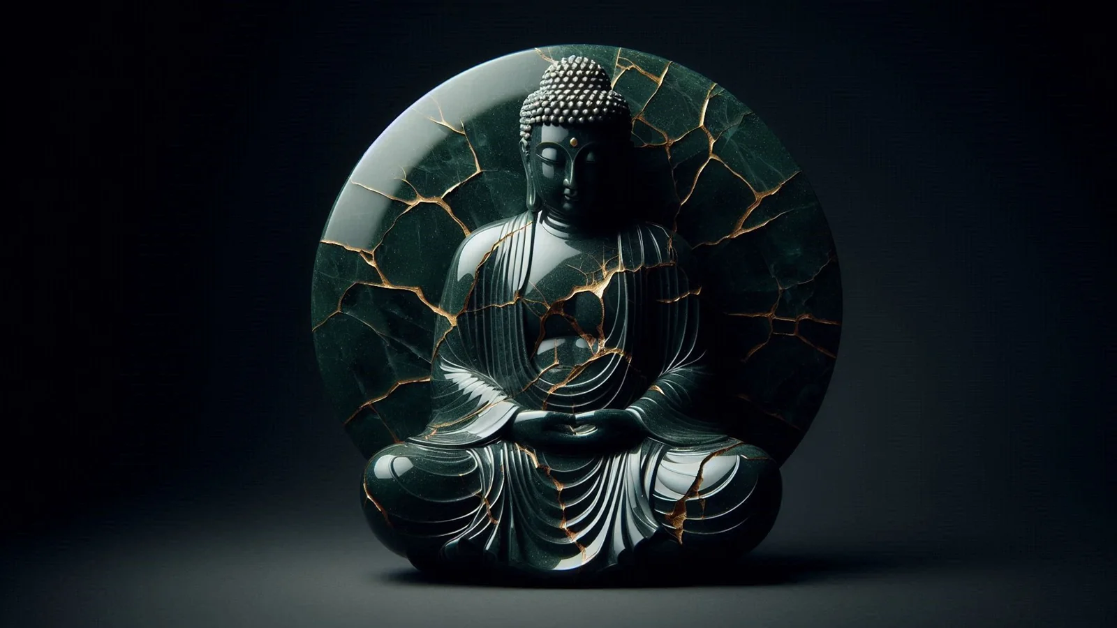 Kintsugi Buddha picture 1 of 1