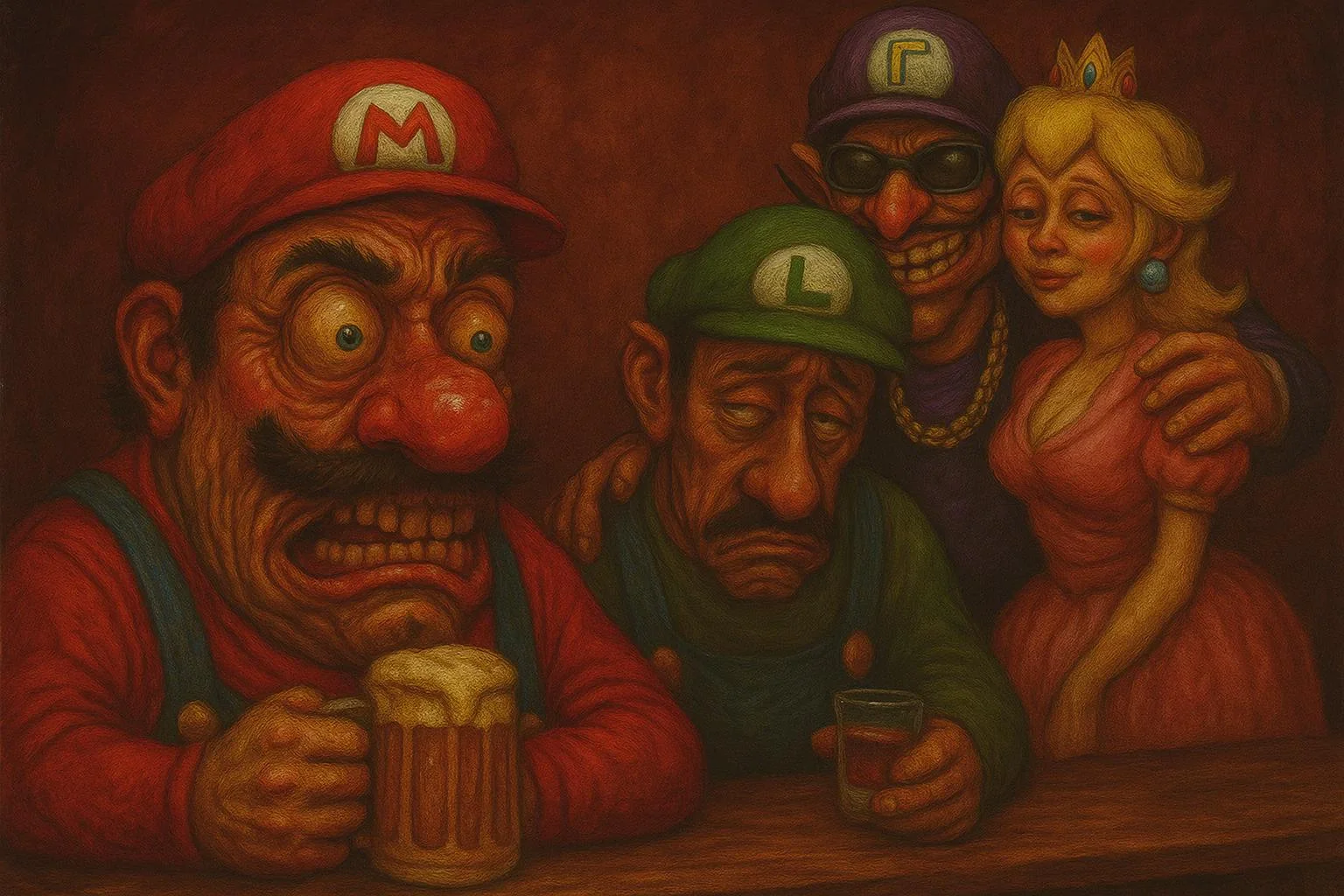 Waluigi the Rizzler picture 1 of 1