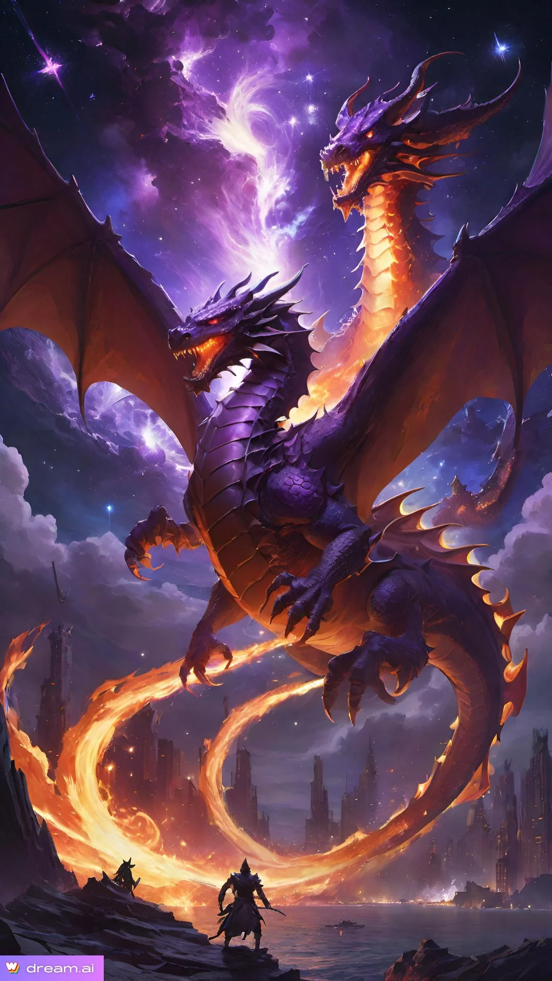 Put some purple and some fire in a pot, Dragons will come out. Made Wumbo Dream picture 4 of 8
