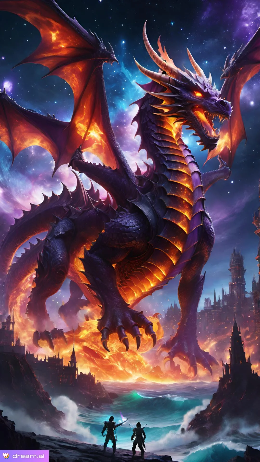 Put some purple and some fire in a pot, Dragons will come out. Made Wumbo Dream picture 8 of 8