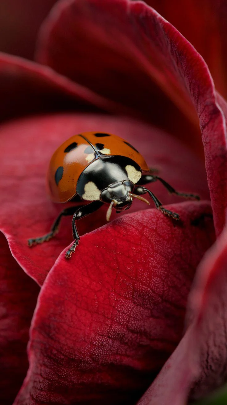 Up Close: The Tiny Details of a Ladybug picture 1 of 1