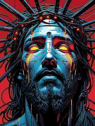 A Cyberpunk Jesus'