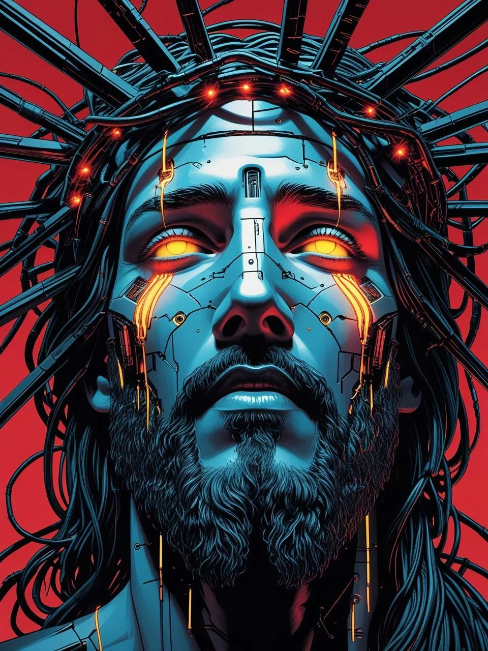 A Cyberpunk Jesus picture 1 of 3