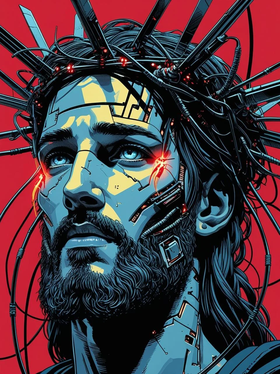 A Cyberpunk Jesus picture 2 of 3