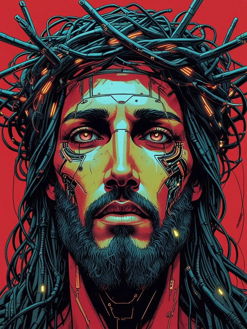 A Cyberpunk Jesus picture 3 of 3