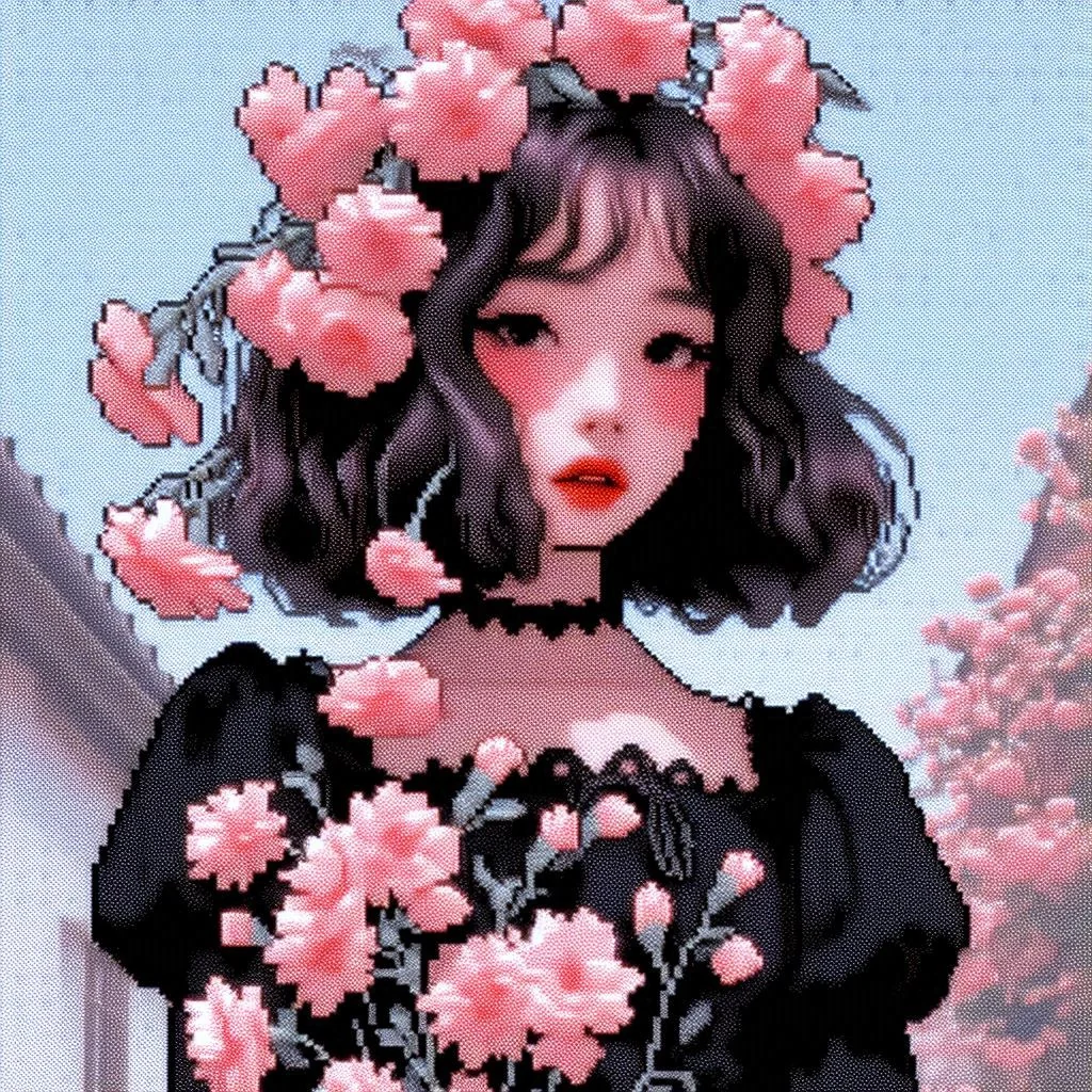 Pixel Flowers picture 1 of 5