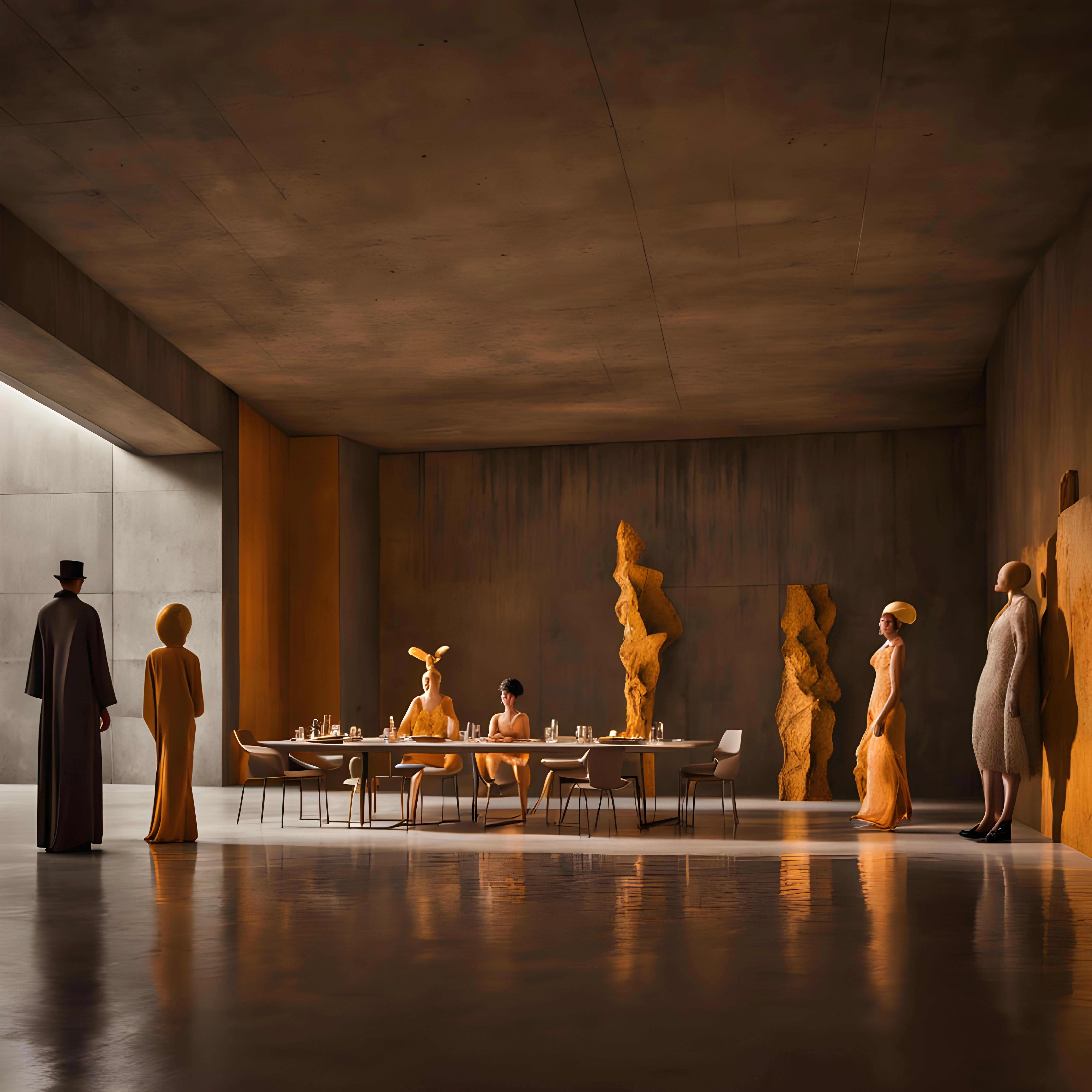 338 J. M. W. Turner - 7 April 2025 - Dinner in a Great Room with Figures in Costume. picture 1 of 1