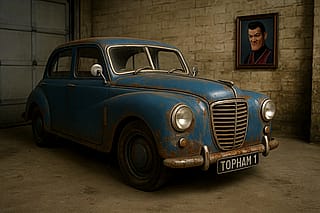 Car in the garage'