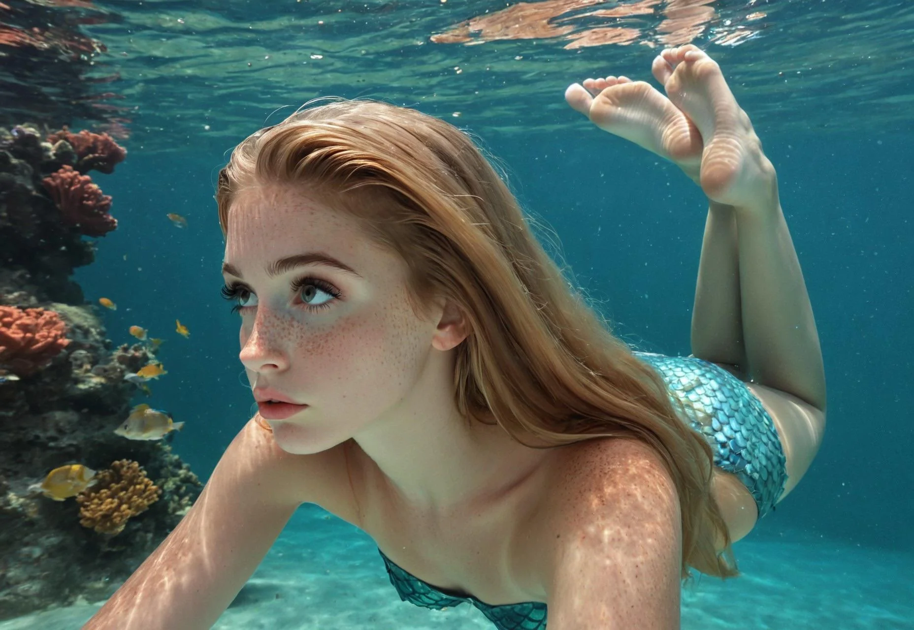 Bella exploring the Reef picture 2 of 3