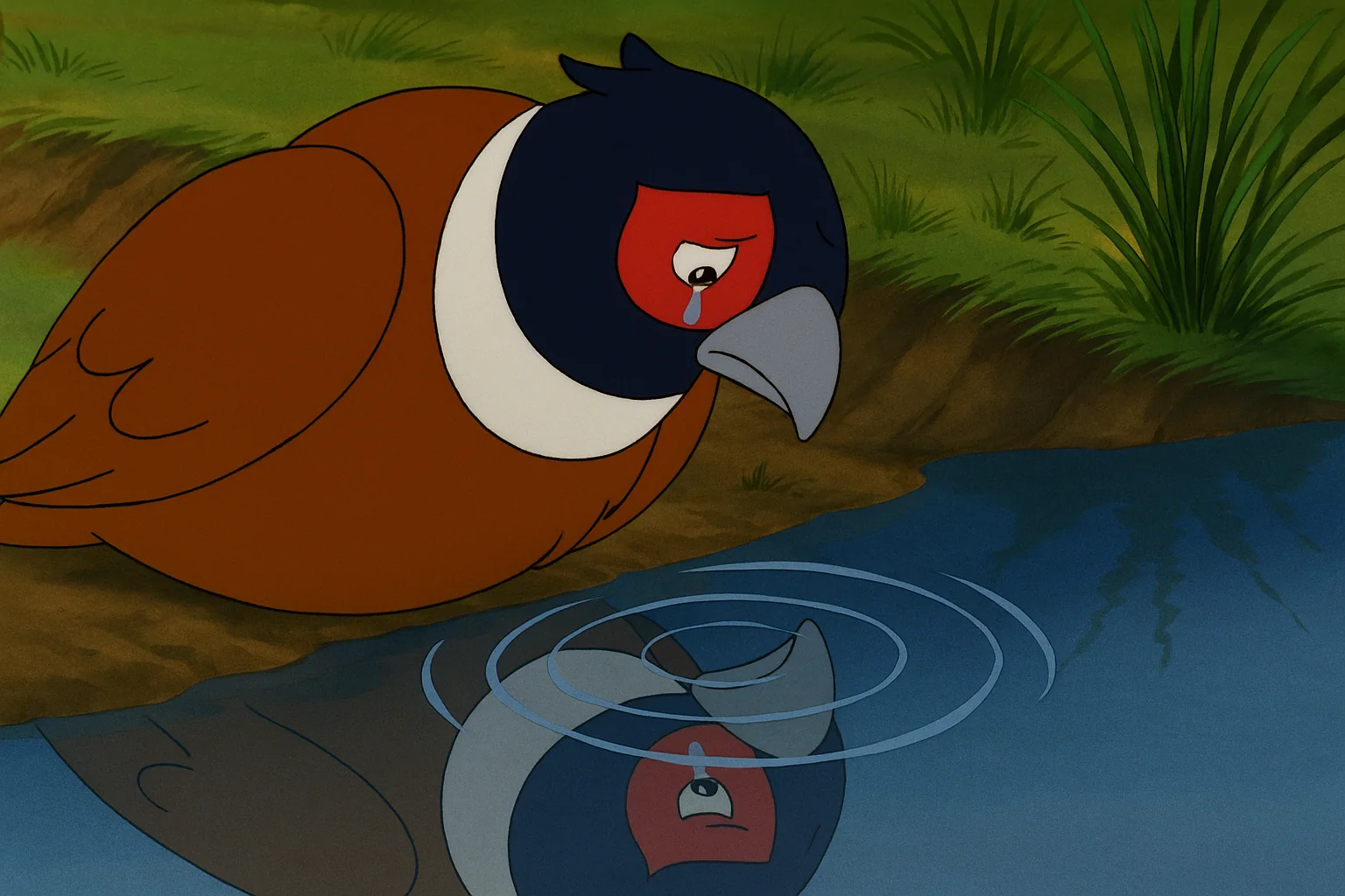 The sadness of Mr. Pheasant: A Animals of Farthing Wood themed piece picture 1 of 1