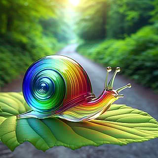Glass On The Path'