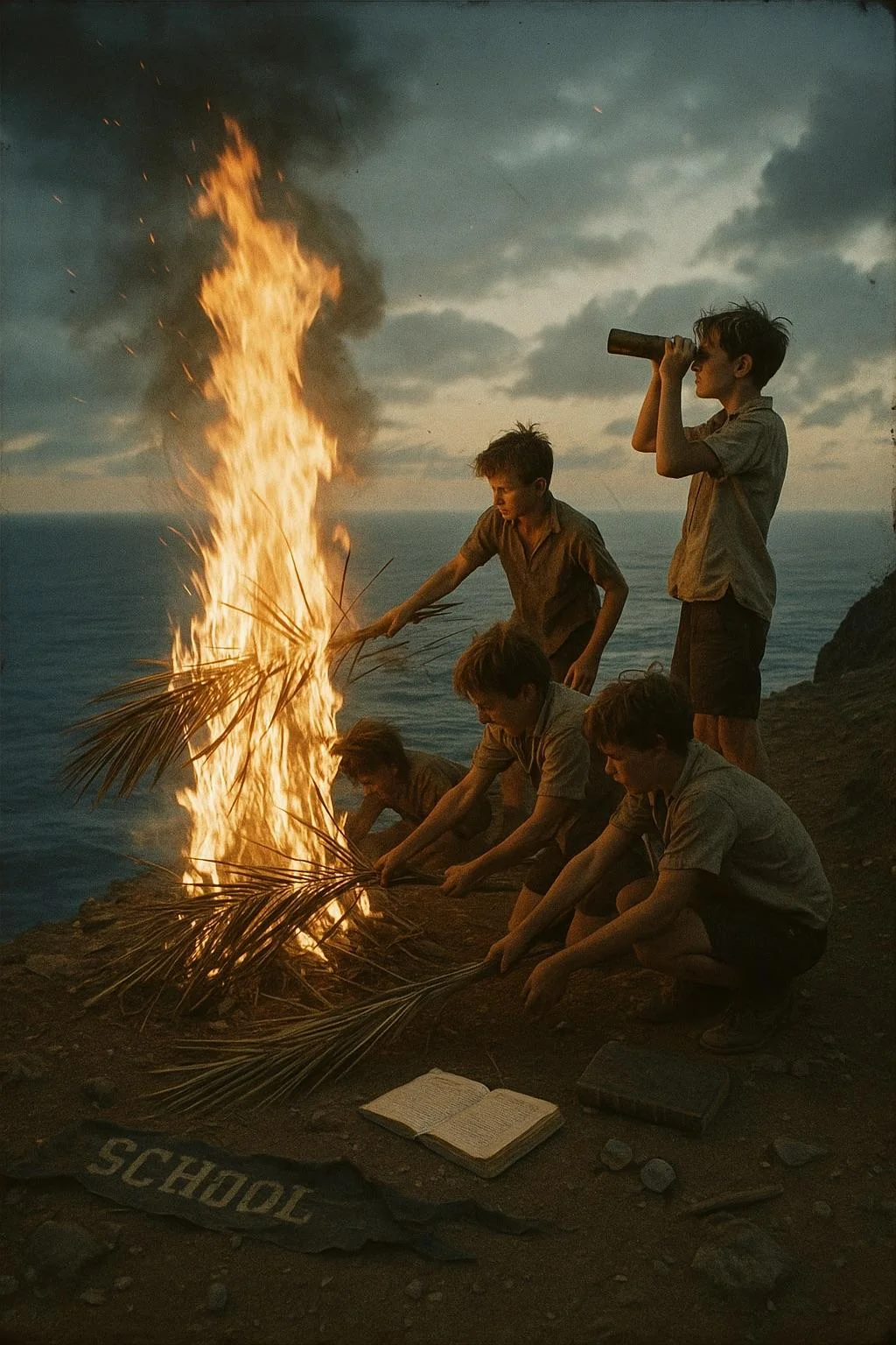 Lord of the Flies — Fire, Conch, and Council Rituals picture 2 of 6