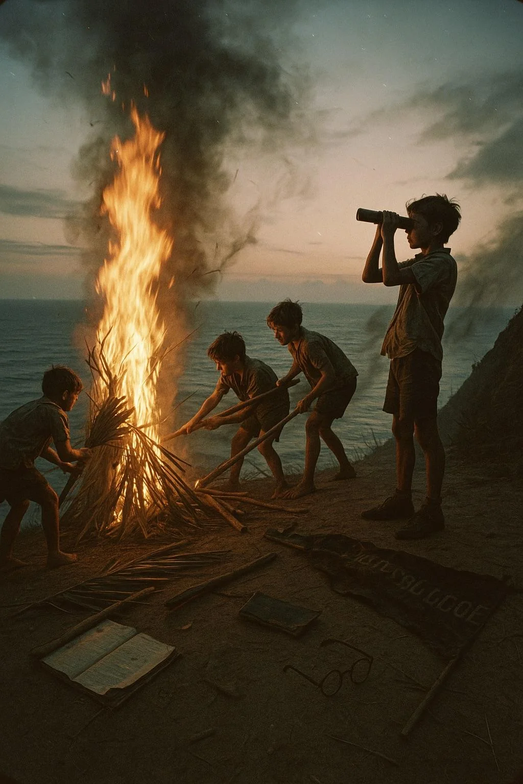 Lord of the Flies — Fire, Conch, and Council Rituals picture 4 of 6