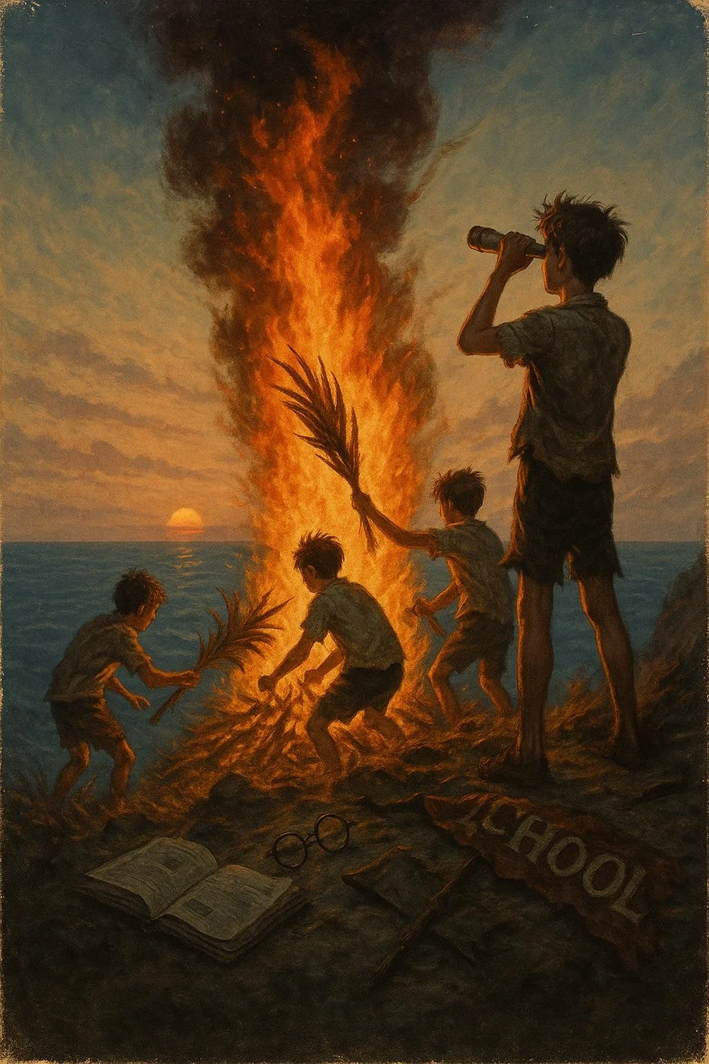 Lord of the Flies — Fire, Conch, and Council Rituals picture 5 of 6