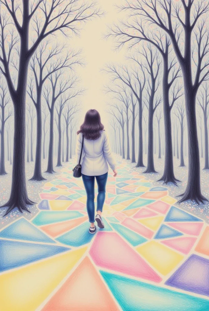 Colorful brick road picture 1 of 2