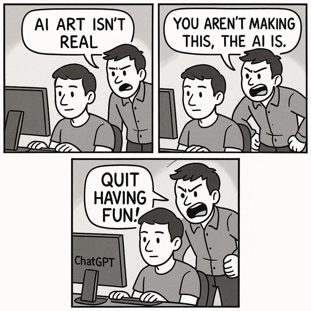 The real reasons why antis hate AI art picture 1 of 1