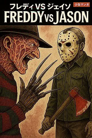 FREDDY VS JASON MANGA'