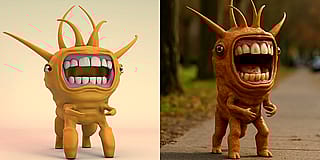 I had AI recreate my 3D monsters'
