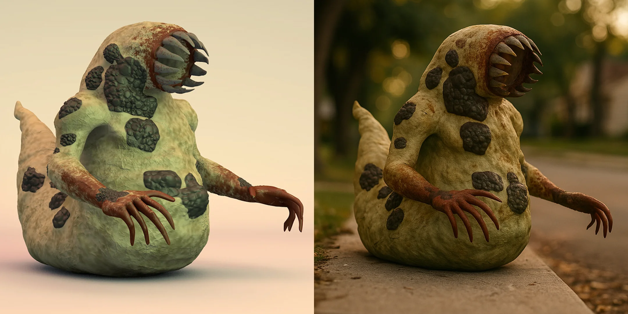 I had AI recreate my 3D monsters picture 5 of 5