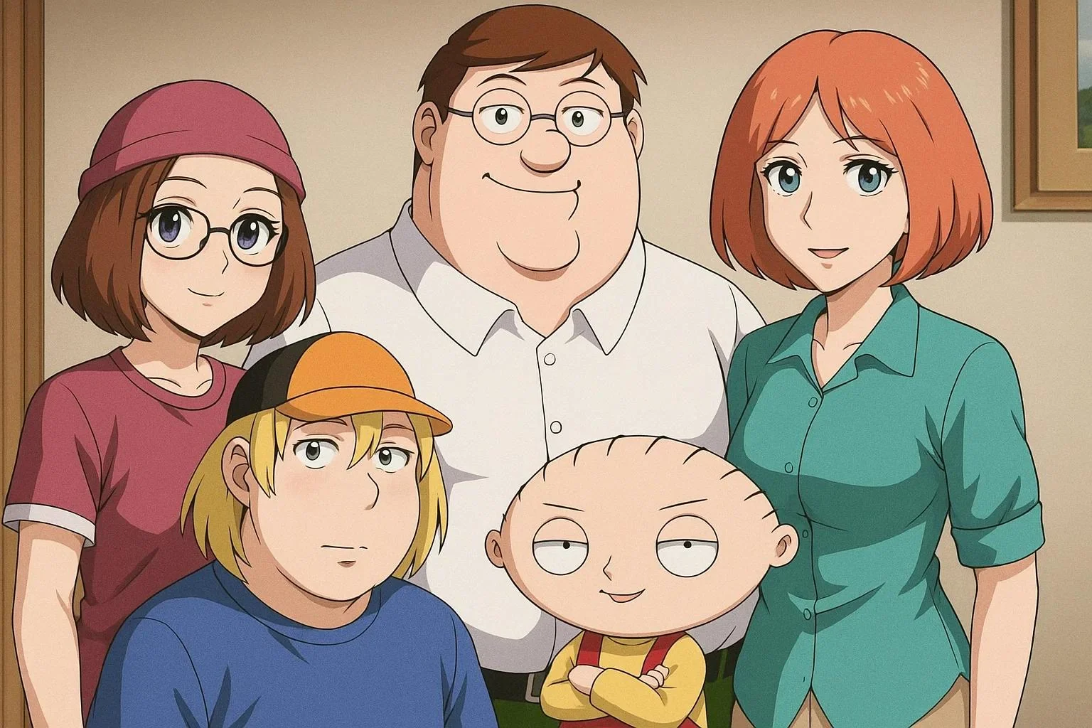 Cartoon turned into anime picture 2 of 15