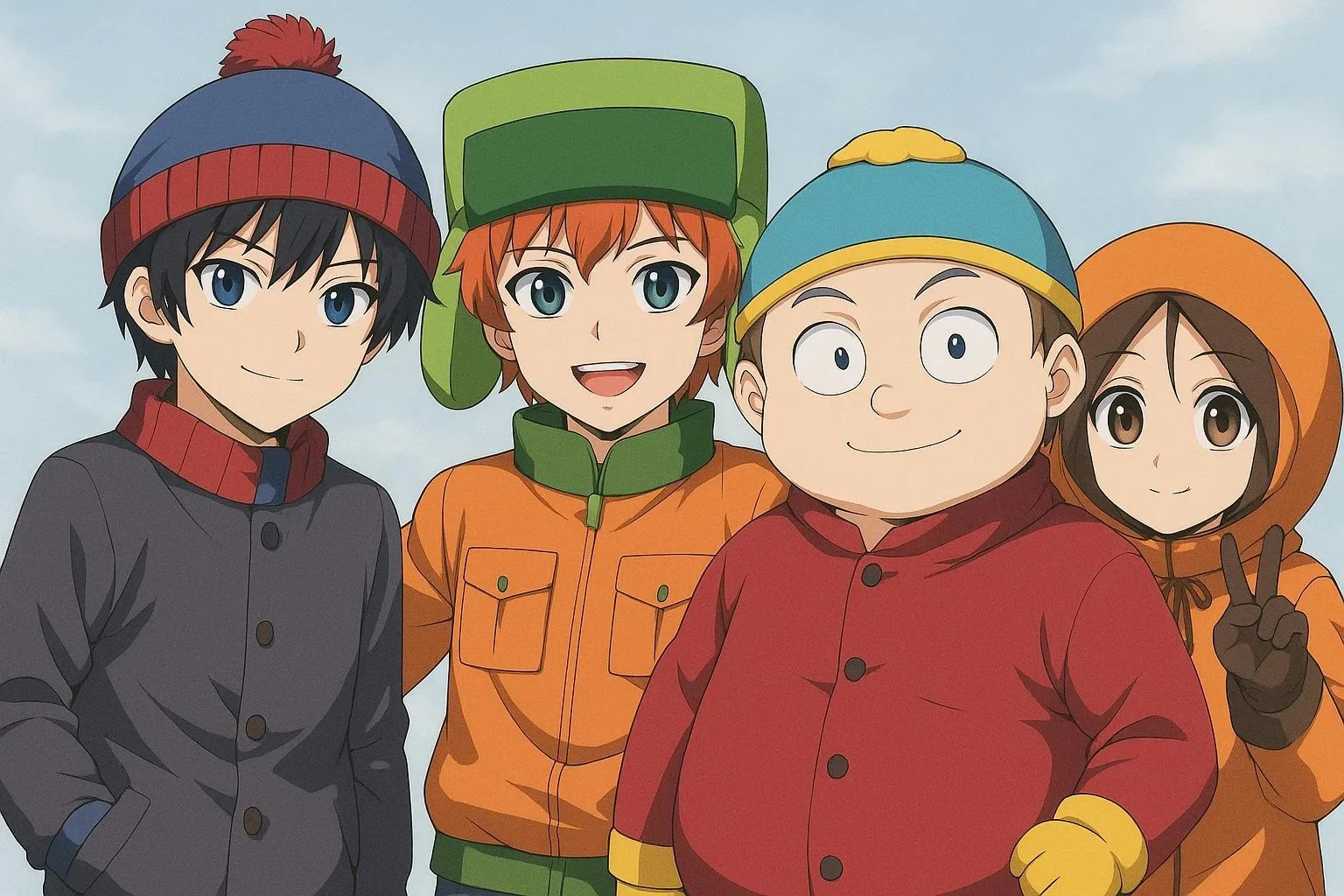Cartoon turned into anime picture 8 of 15