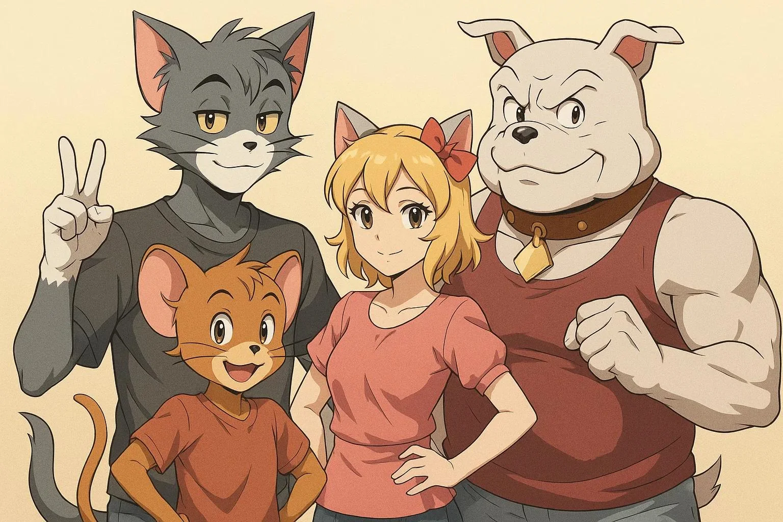 Cartoon turned into anime picture 9 of 15