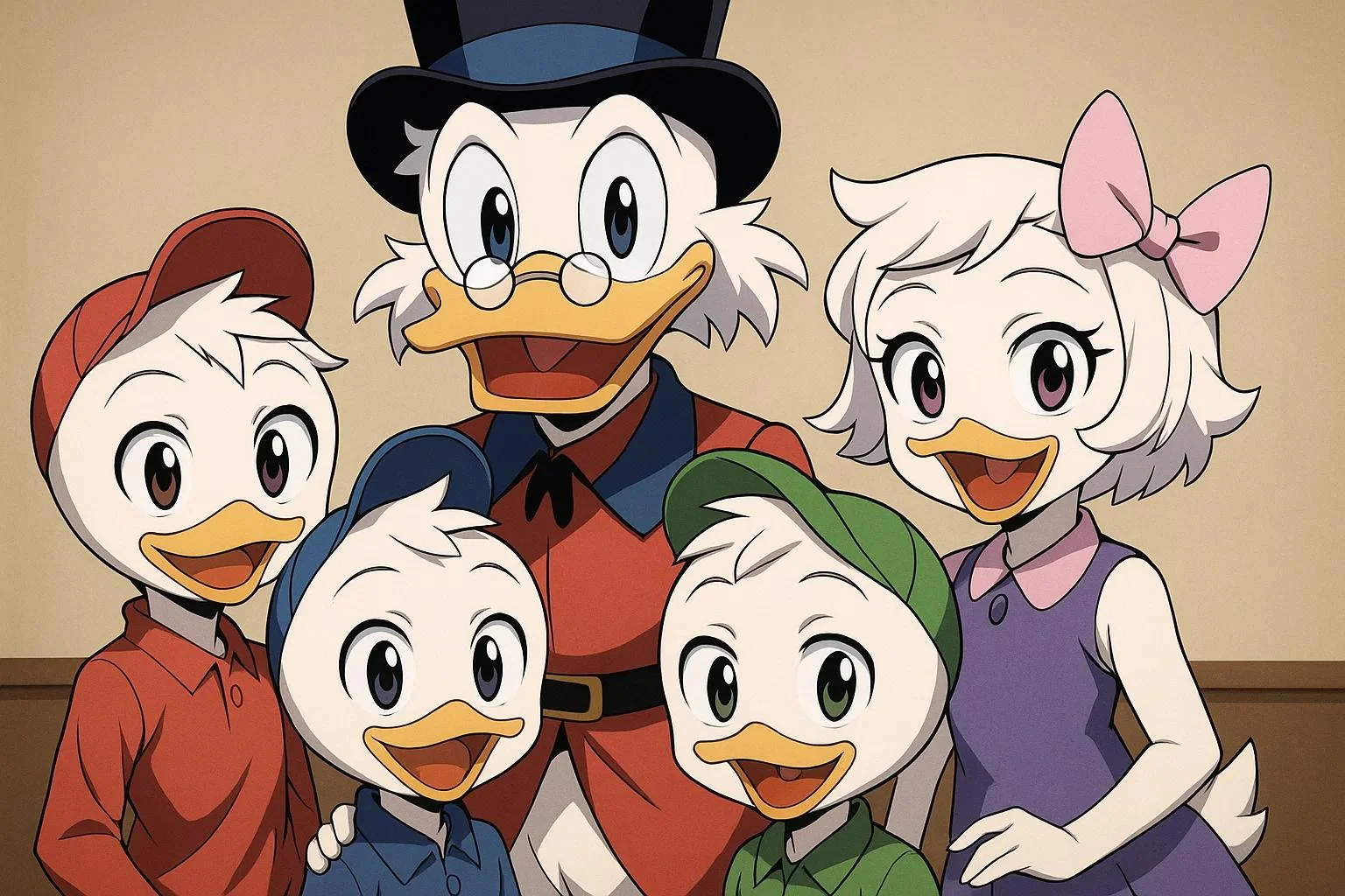 Cartoon turned into anime picture 13 of 15