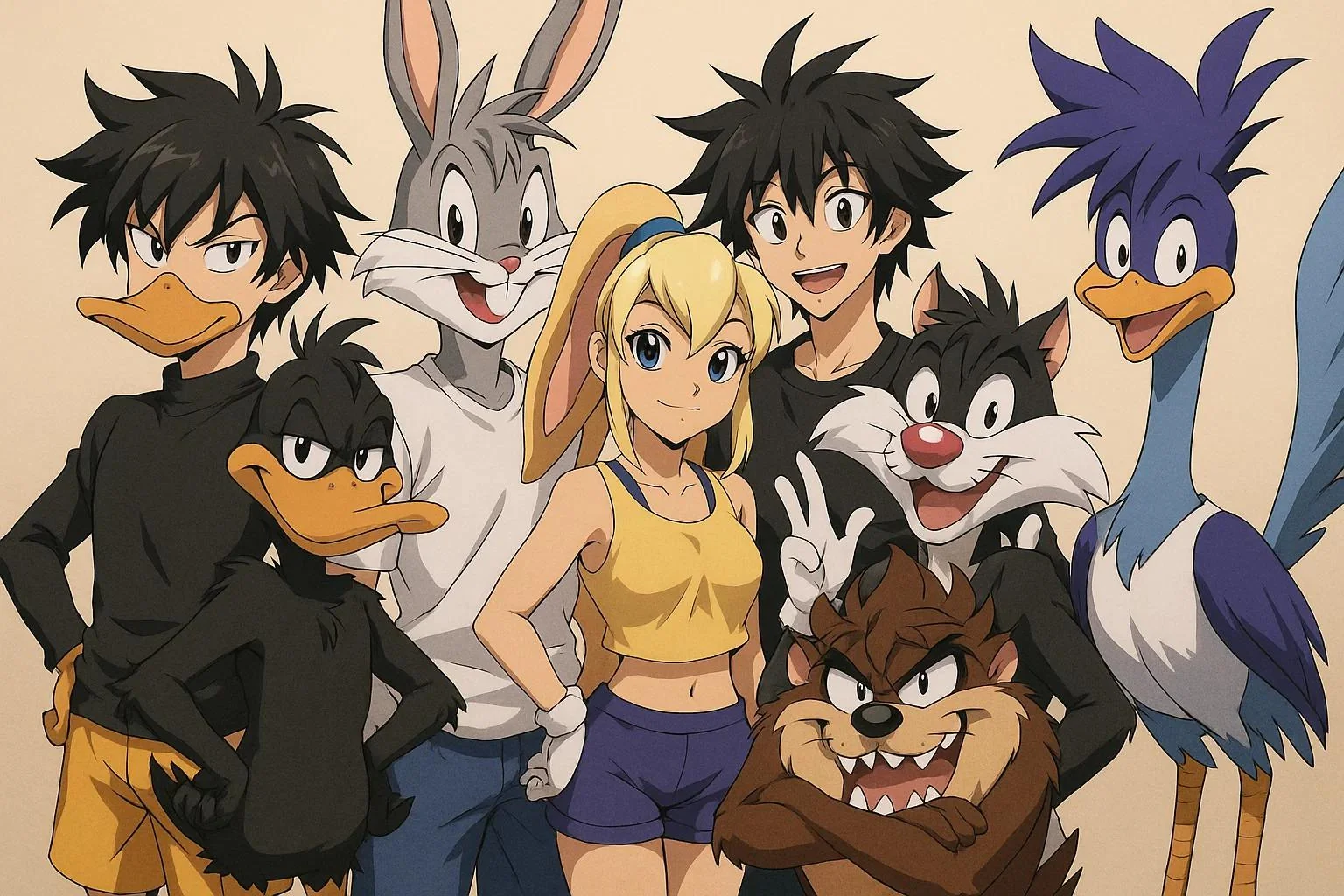 Cartoon turned into anime picture 14 of 15