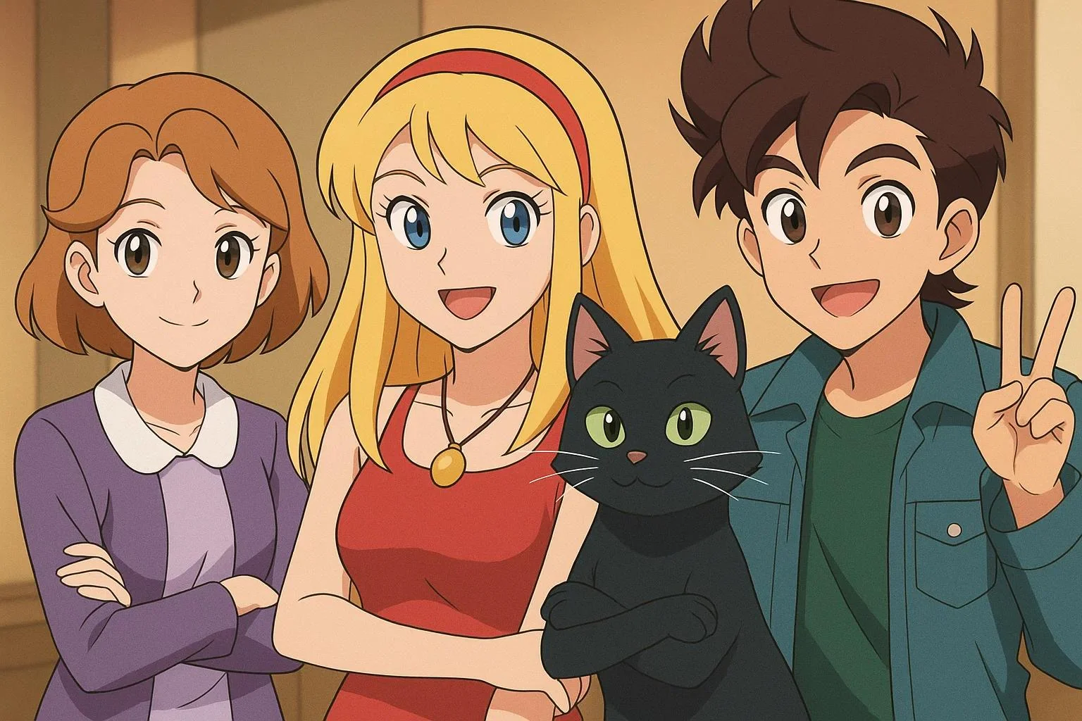 Cartoon turned into anime picture 15 of 15