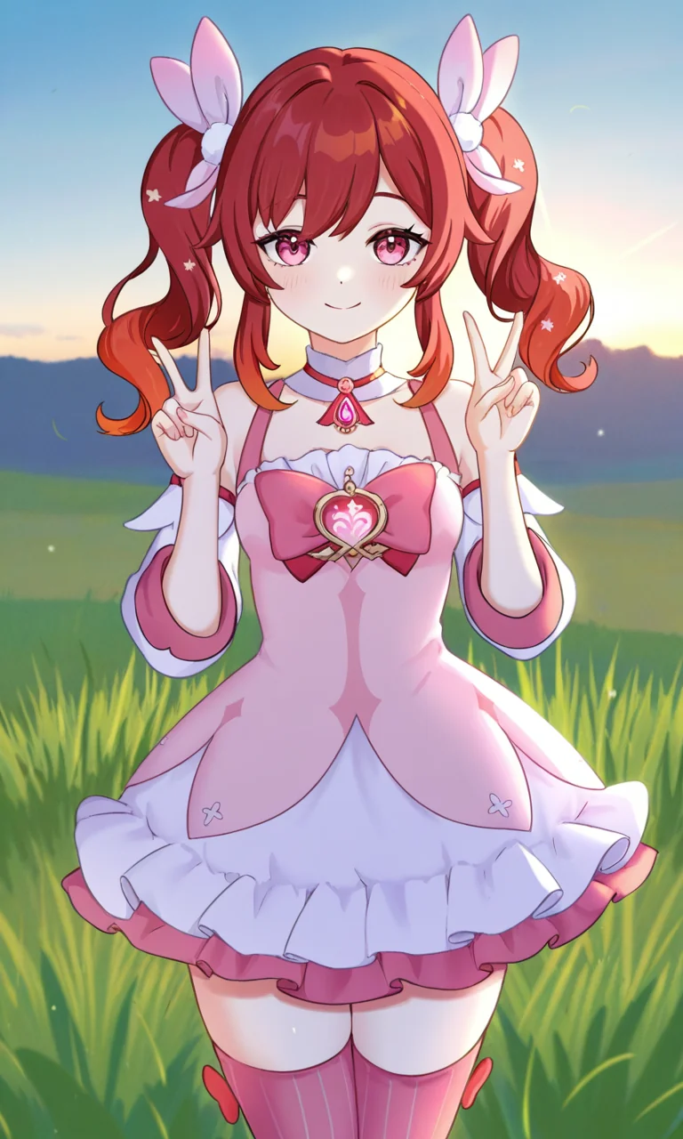 Genshin Impact-inspired Mahou Shojo character picture 2 of 4