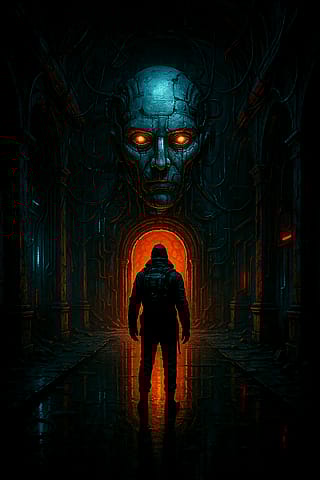 The Pilgrim and the Machine God'