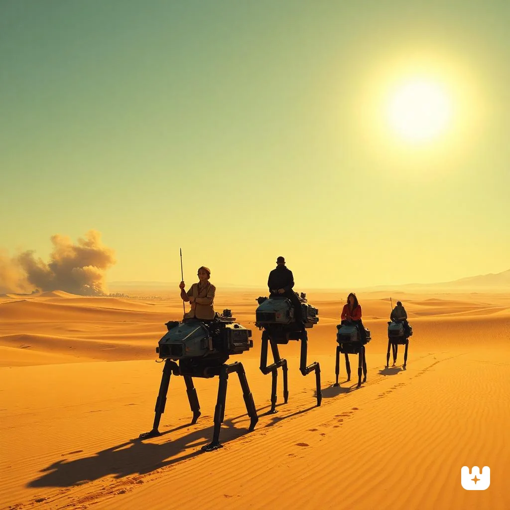 Not camels, not horses. This is how we ride into the future. picture 1 of 1