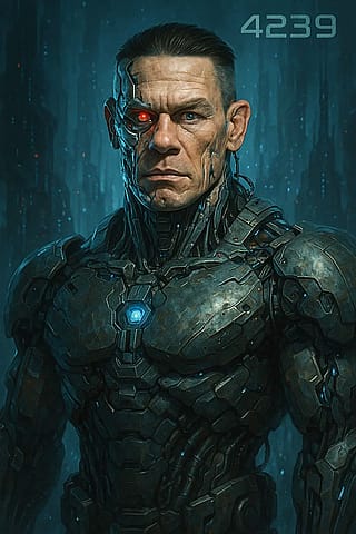 John Cena. But he's an immortal cyborg in the year 4239'