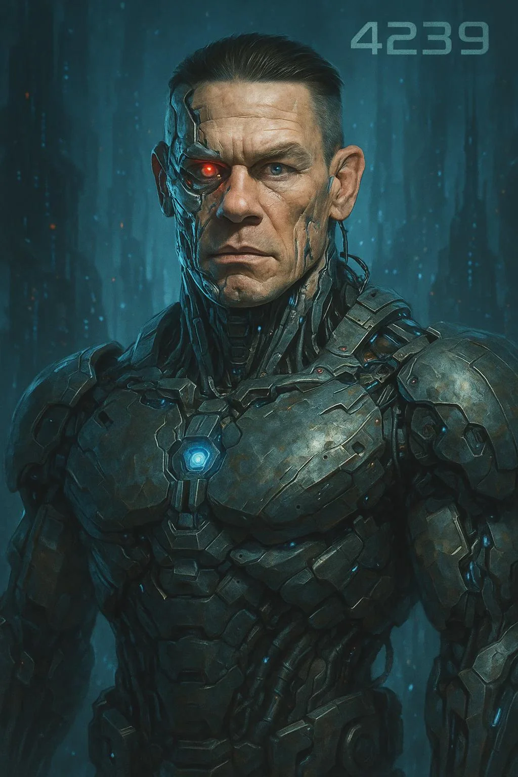 John Cena. But he's an immortal cyborg in the year 4239 picture 1 of 1