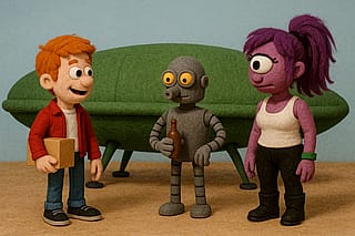Puppet Futurama.'