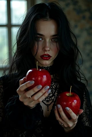 Would you eat her apple'