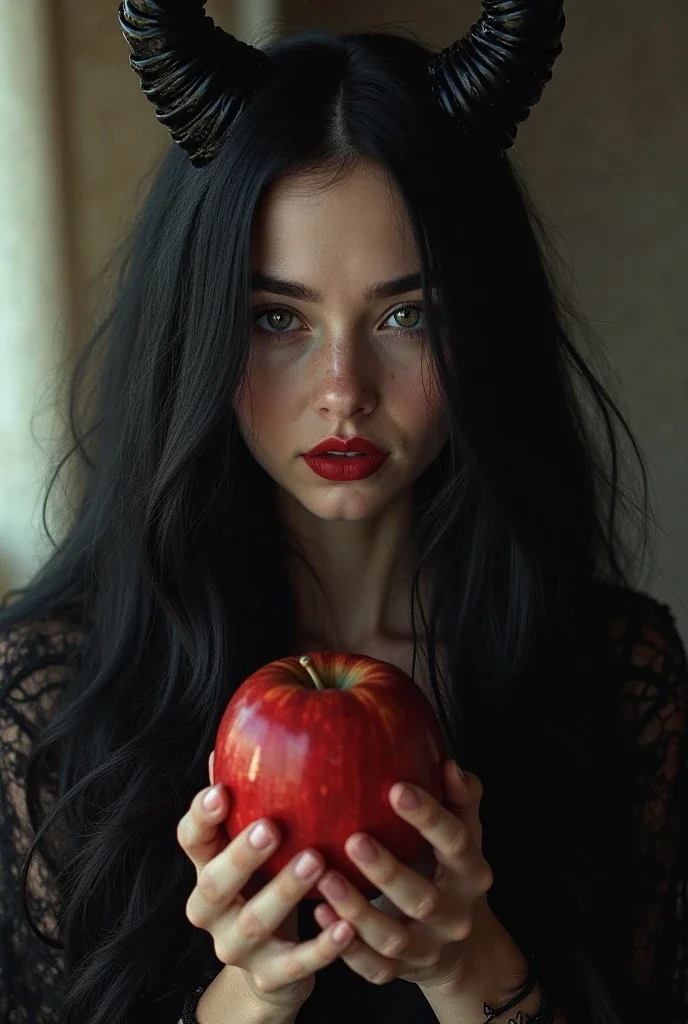 Would you eat her apple picture 2 of 2