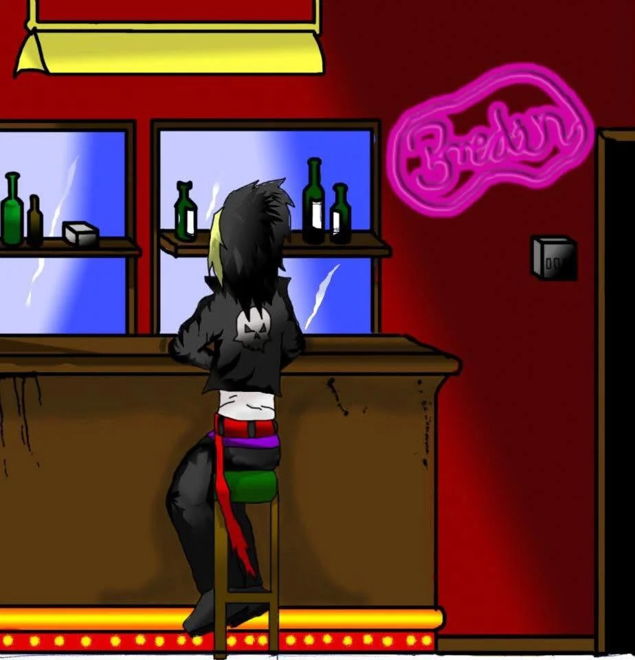 I asked chat GPT to improve art I made in 2009 picture 1 of 4