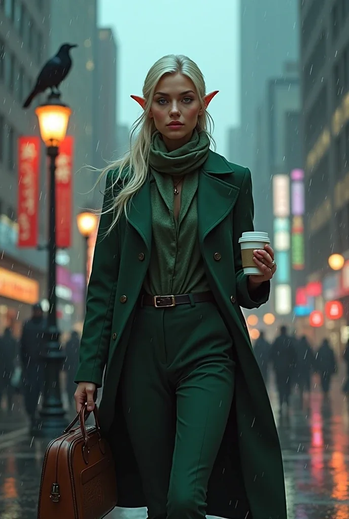 Elf on her way to office picture 1 of 4