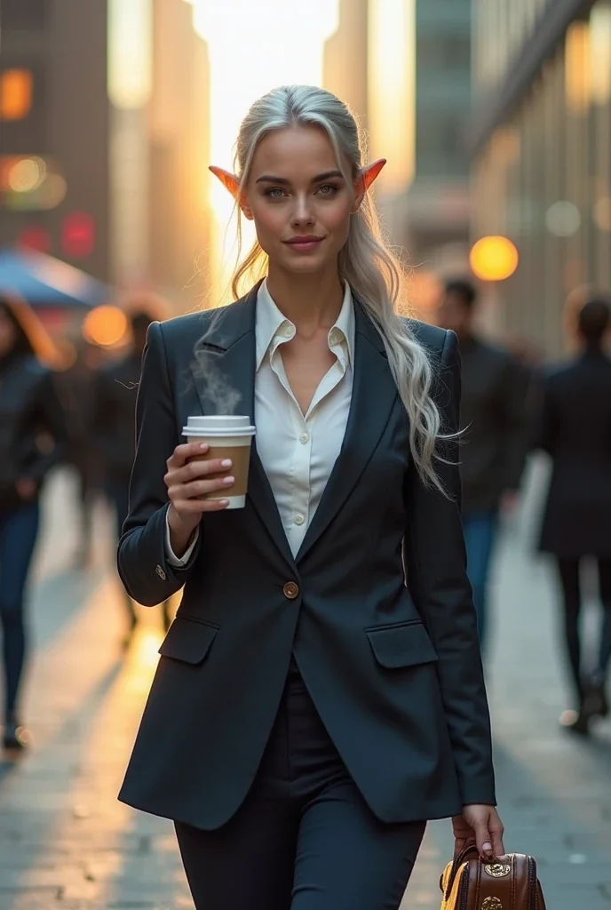 Elf on her way to office picture 2 of 4