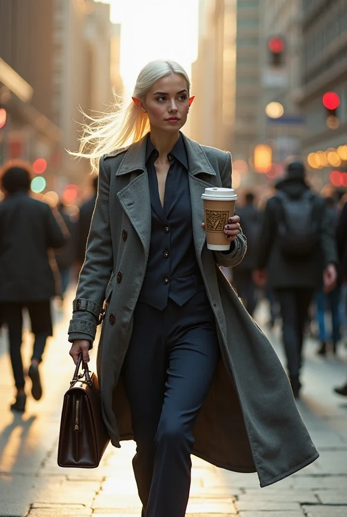 Elf on her way to office picture 4 of 4