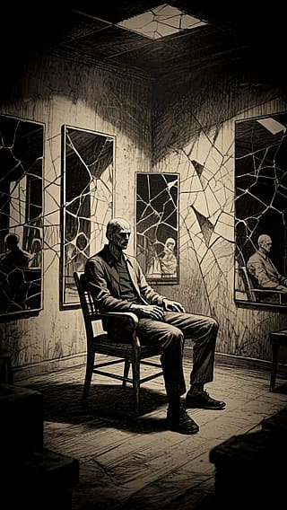 this is way to creepy ai art'