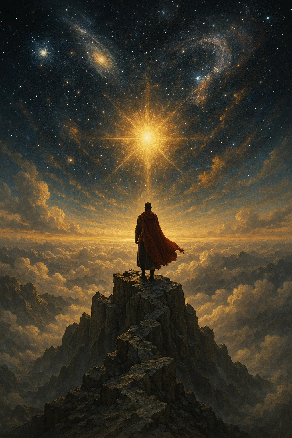 Pick a star on the dark horizon and follow the light picture 1 of 1