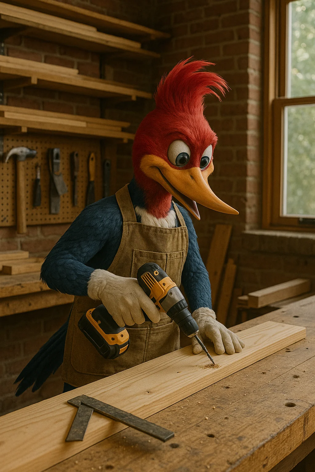 My jobs represented with classic characters. picture 1 of 2