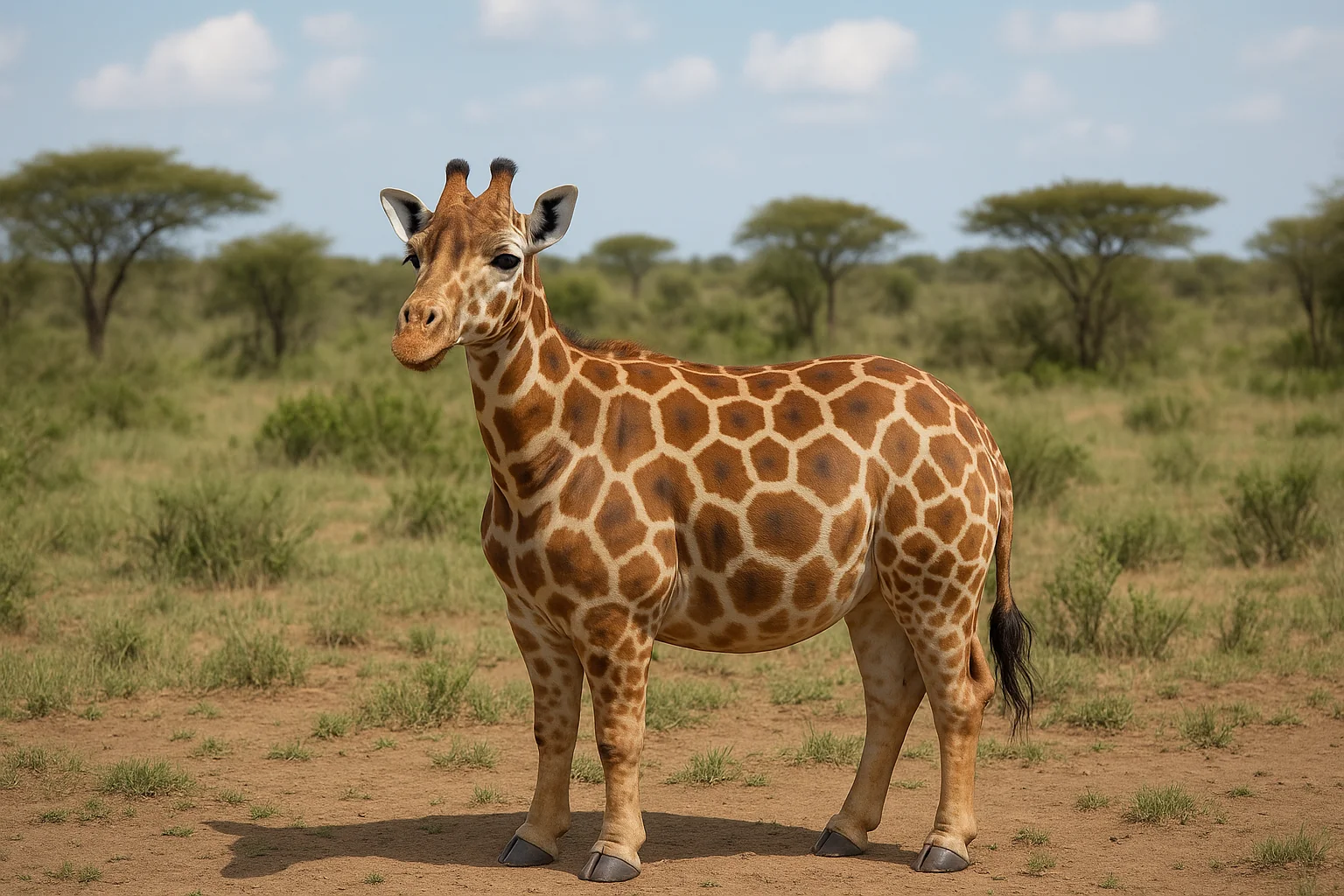 Genetically superior giraffe with no neck problems (fixed it for you God, you're welcome) 😂 picture 1 of 1