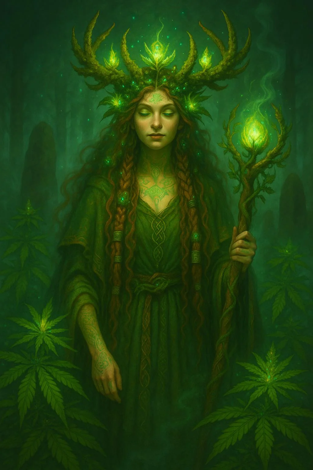 Viking goddess of Marijuana picture 1 of 1