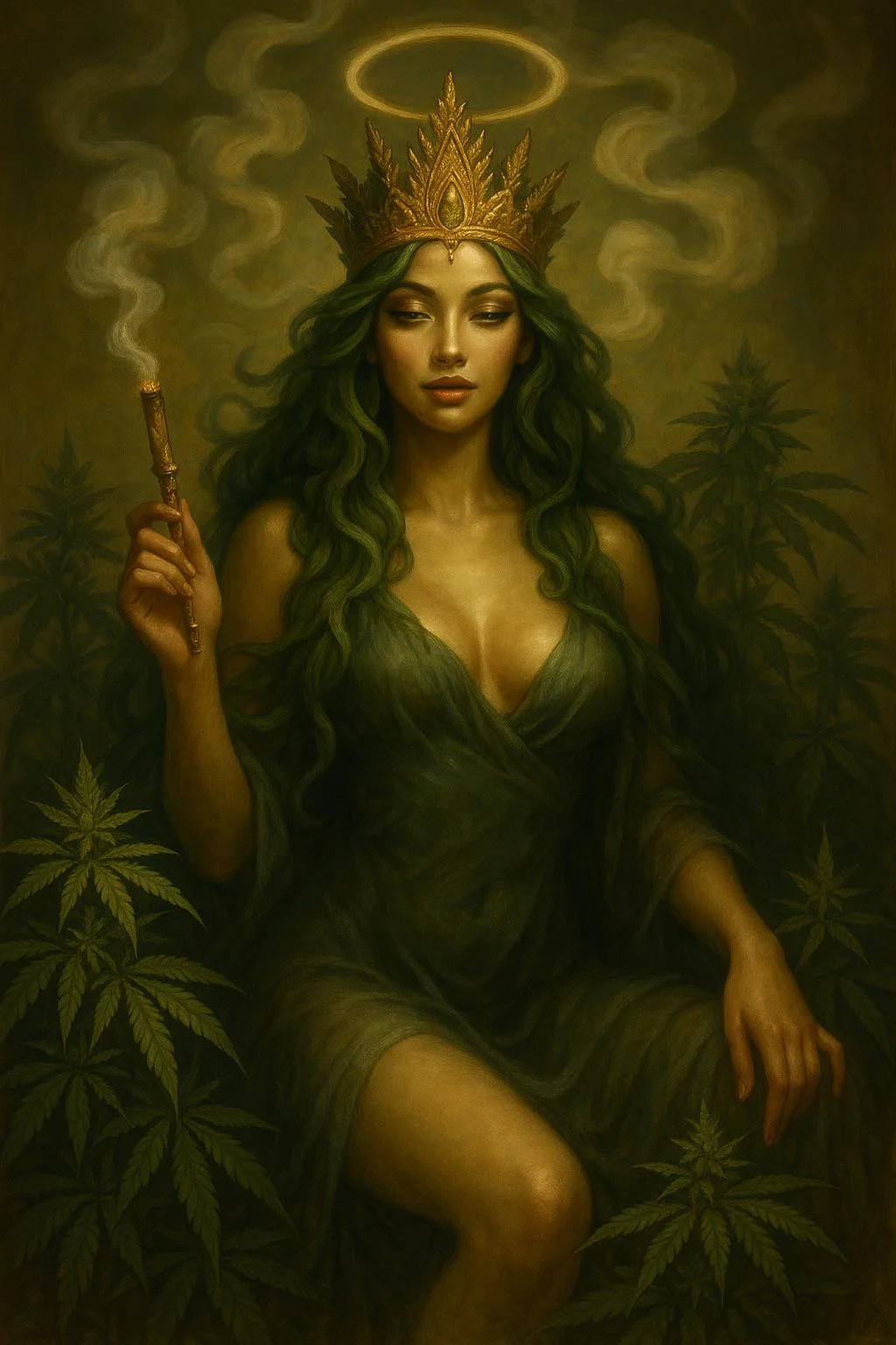 Sensual goddess of weed and ganja picture 1 of 1
