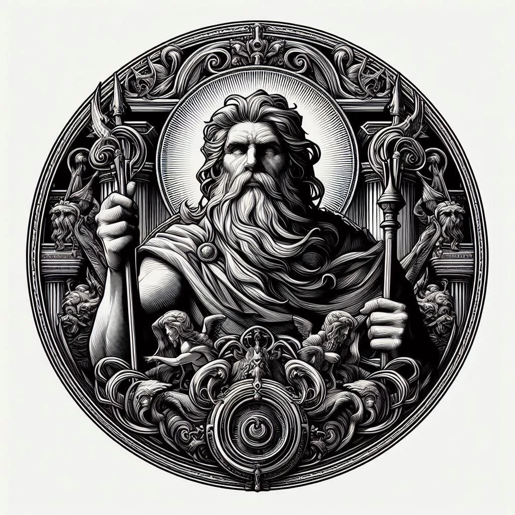 A biblical patriarch (1890 Gustave Dorè logo) picture 1 of 1